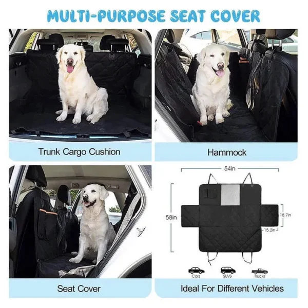 PetComfort Pro™ Car Seat Cover