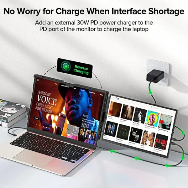 ExtendoVue - Laptop Screen Extender