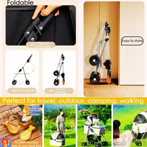 StrollSmart - Pet Strolling Cart